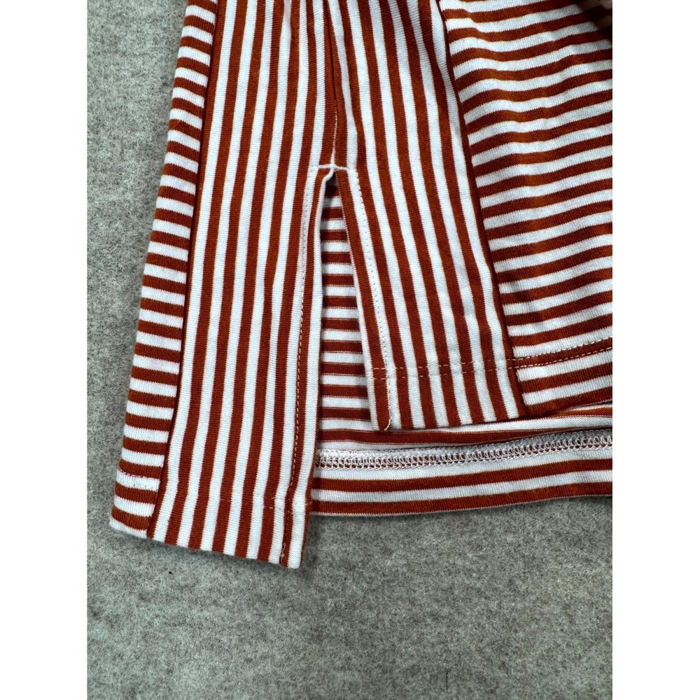 Tommy Bahama Texas Longhorns Shirt Womens Medium Red White Striped NCAA Top - Picture 5 of 14